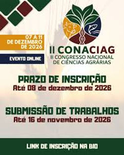 II Congresso Nacional Ciências Agrárias (II CONACIAG)