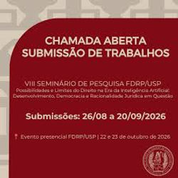 CHAMADA PARA SUBMISSÃO DE TRABALHOS