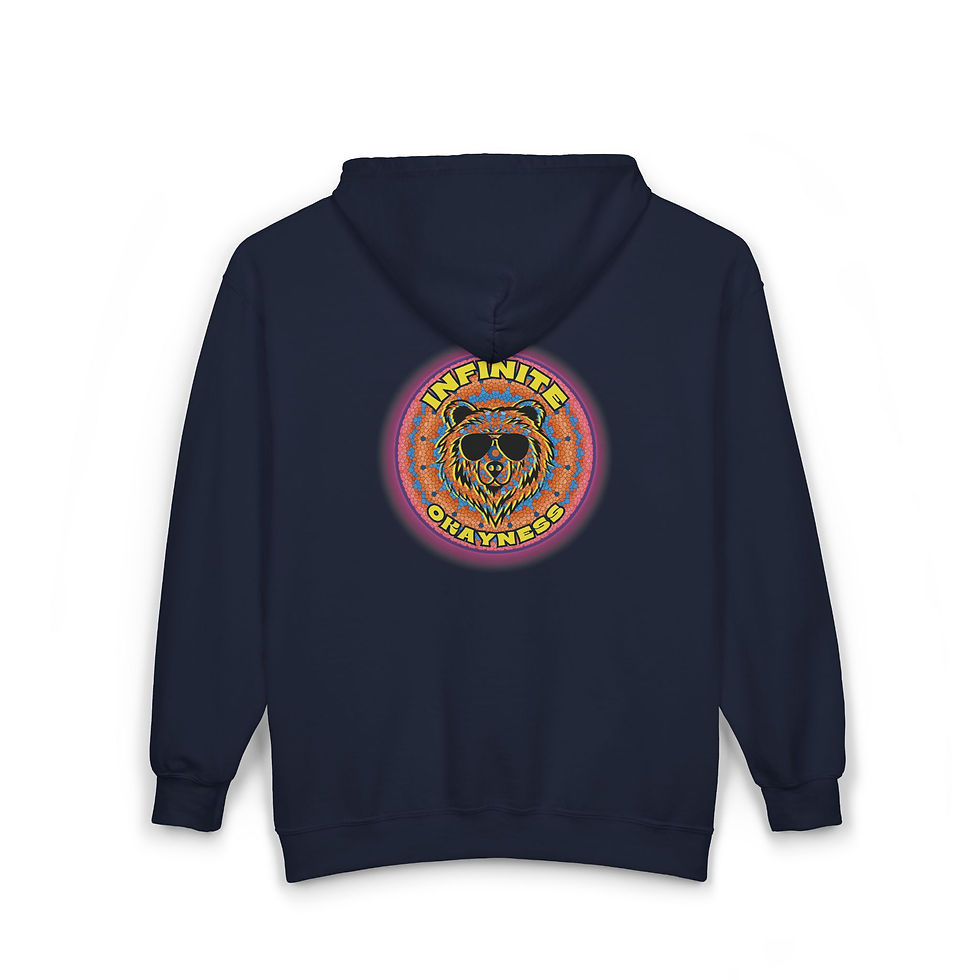 Thumbnail: Infinite Okayness Unisex Heavy Blend™ Full Zip Hoodie