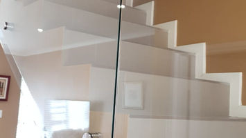 Frameless Glass Staircase Balustrade 