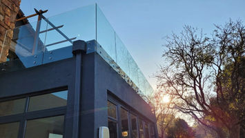 Frameless Glass Balustrade Side Mount 