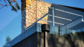 Frameless Glass Balustrade Side Mount 