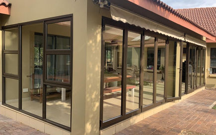 Aluminium Stack Door
