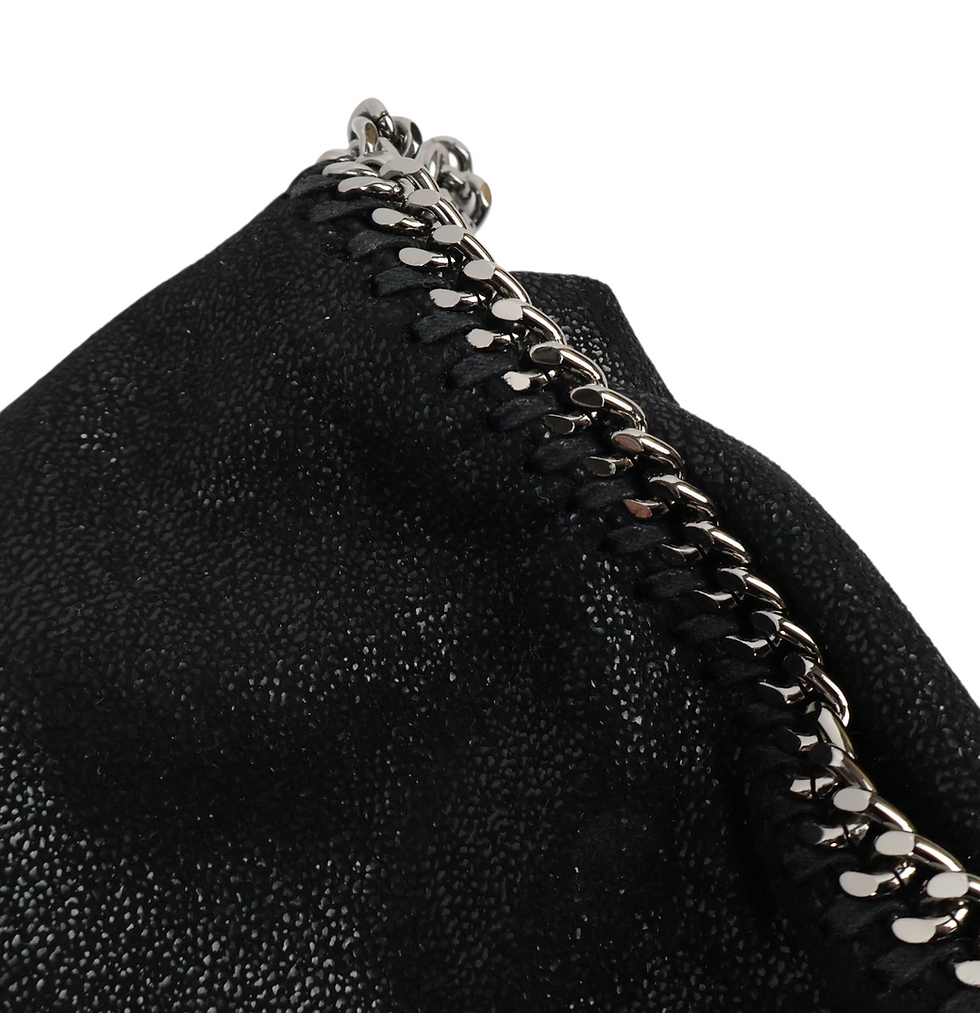 Thumbnail: Stella McCartney Falabella Mini Fold-Over Bag – Black