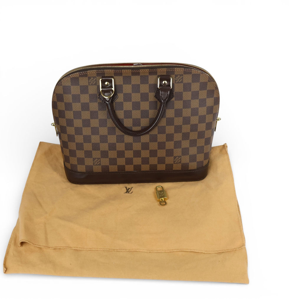 Thumbnail: Louis Vuitton Alma PM Damier Ebene Handbag – 2007
