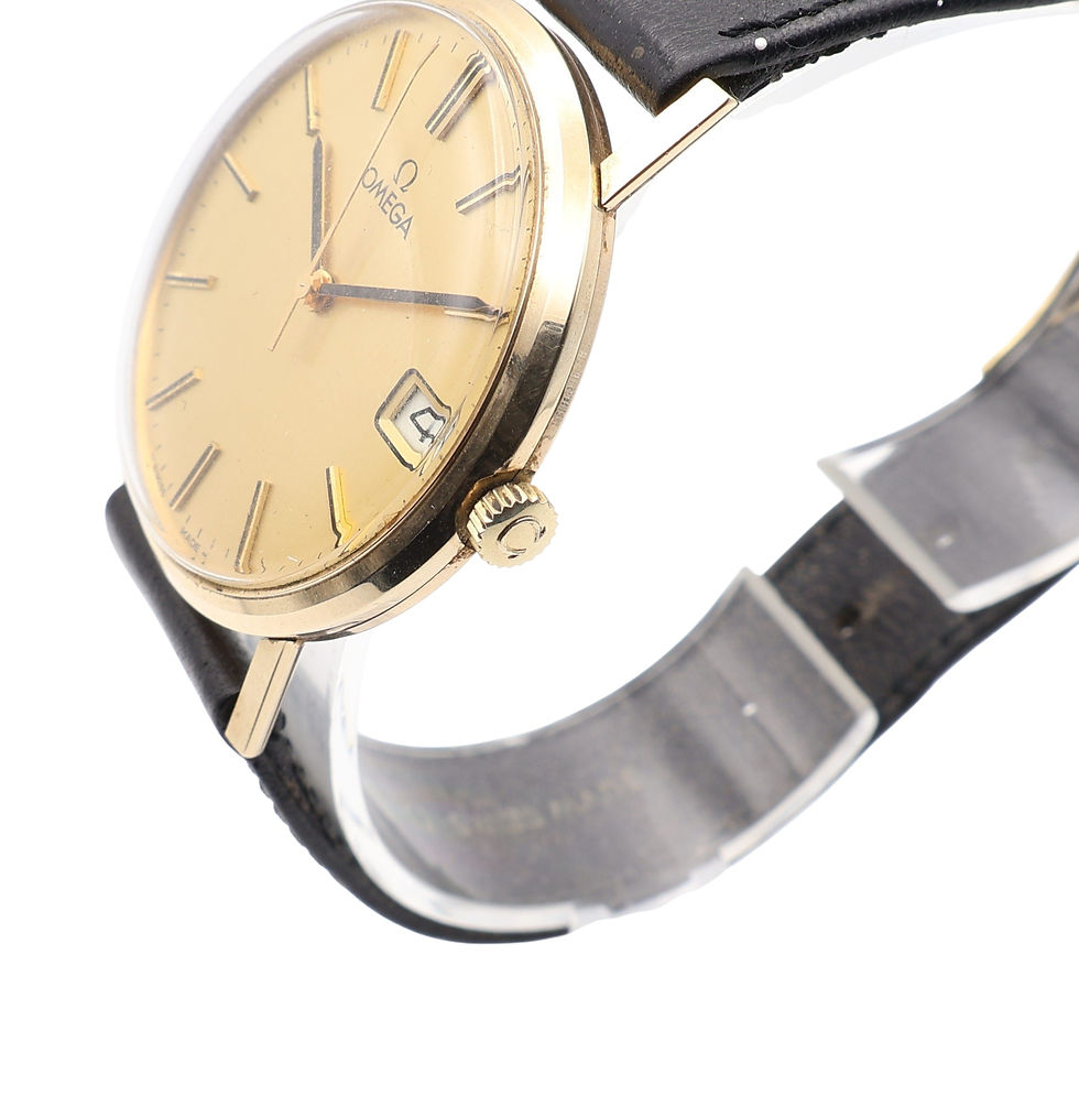 Thumbnail: Omega Genève Ref. 132.5017 – Solid 9ct Gold – Manual Wind