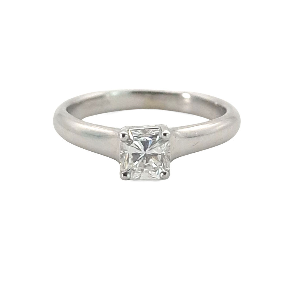 Thumbnail: Tiffany & Co. 0.51ct Lucida Diamond Engagement Ring