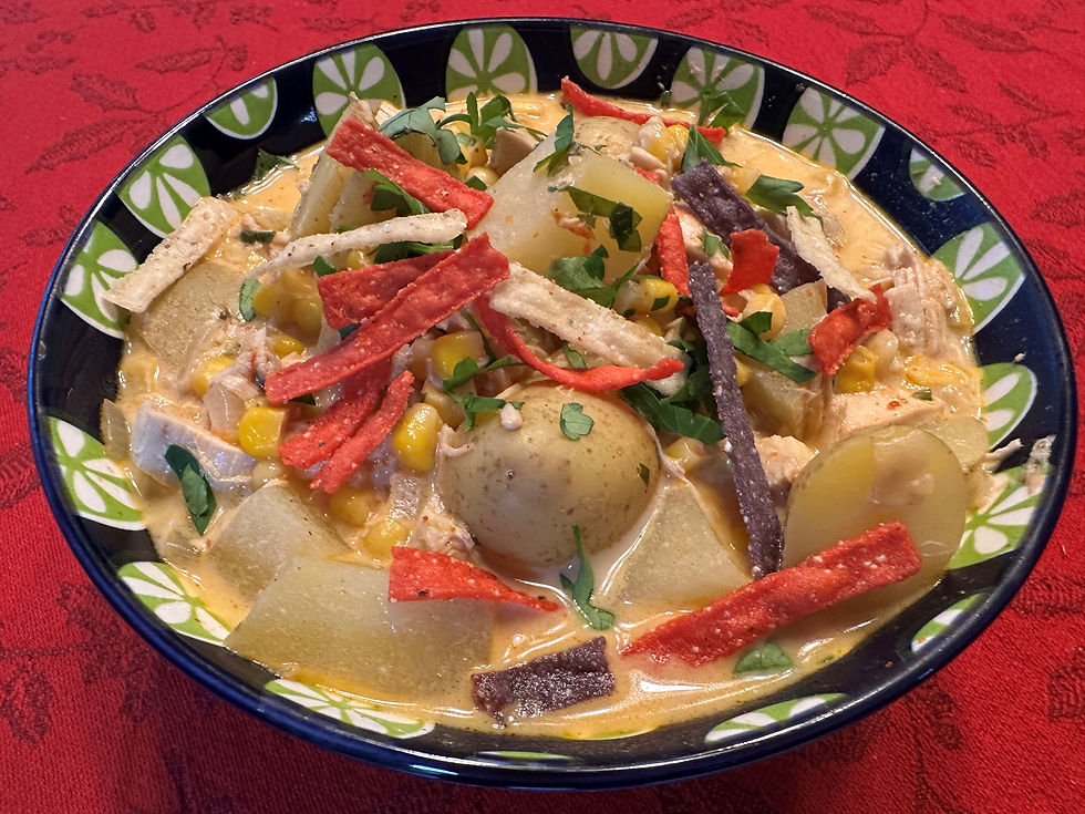 Mexican Street Corn Soup