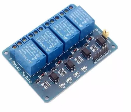 Modulo Rele 4 Canales 5v Optoacopladores Arduino