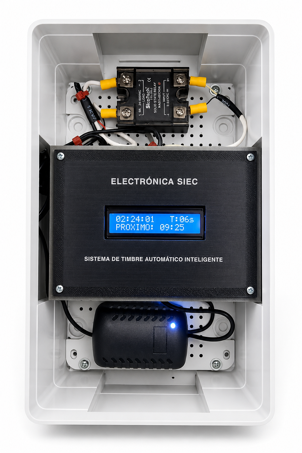 Miniatura: Timbre Automático Inteligente Con Sirena Programable Wifi