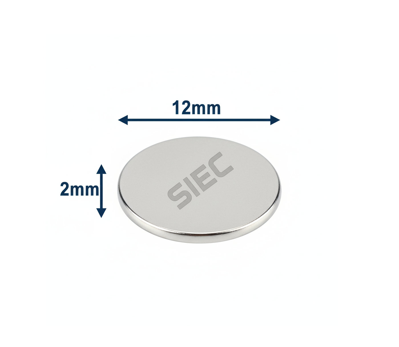 Iman De Neodimio 12mm X 2mm  12x2