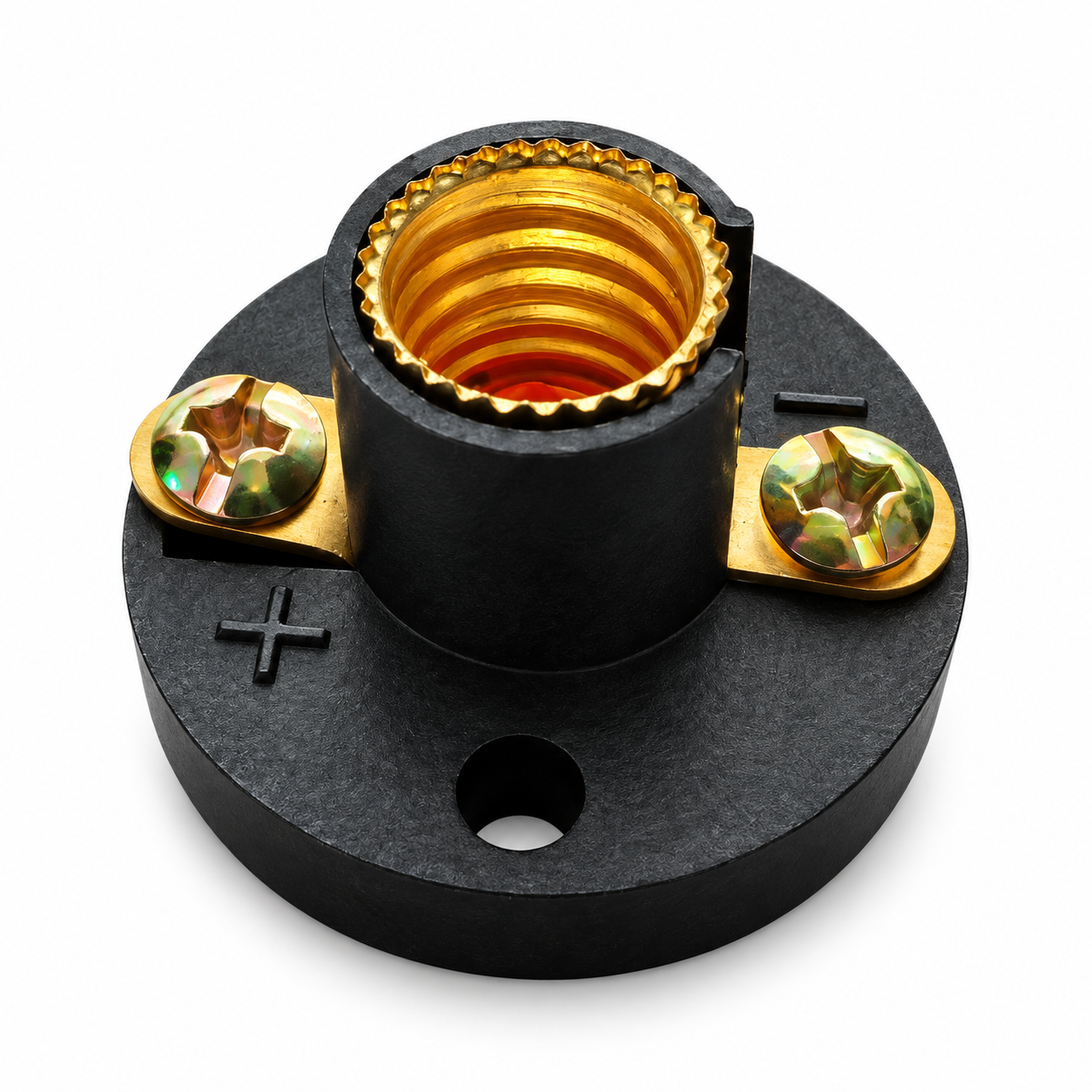 Boquilla Portalámpara E10 Para Foco Miniatura Rosca 10mm