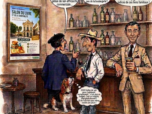 MUNICIPALITÉ DE TRANS-EN-PROVENCE : QUAND UNE « PAUSE GOURMANDE » CACHE UN JOLI PETIT LOUP...