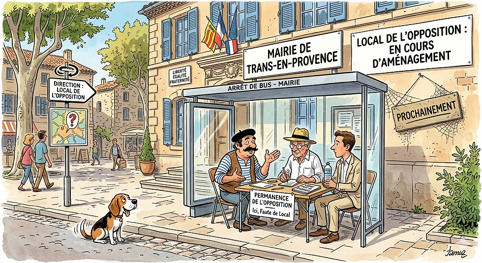 NOUVEAU RENDEZ-VOUS : LES "COULISSES DE L'HÔTEL DE VILLE DE TRANS-EN-PROVENCE"