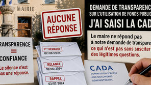 TRANS-EN-PROVENCE, J'AI SAISI LA CADA : TROIS COURRIERS, AUCUN DOCUMENT COMMUNIQUÉ. POURQUOI ?