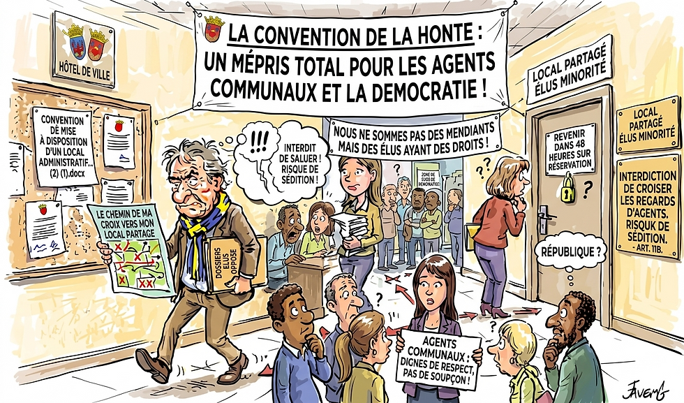 LES COULISSES DE L’HÔTEL DE VILLE : LE PROTOCOLE DU « BONJOUR INTERDIT »