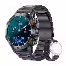 Thumbnail: MEVADEN Steel 1.39 inch Men Luxury Smart Watch Bluetooth Call Sport Fitness Trac