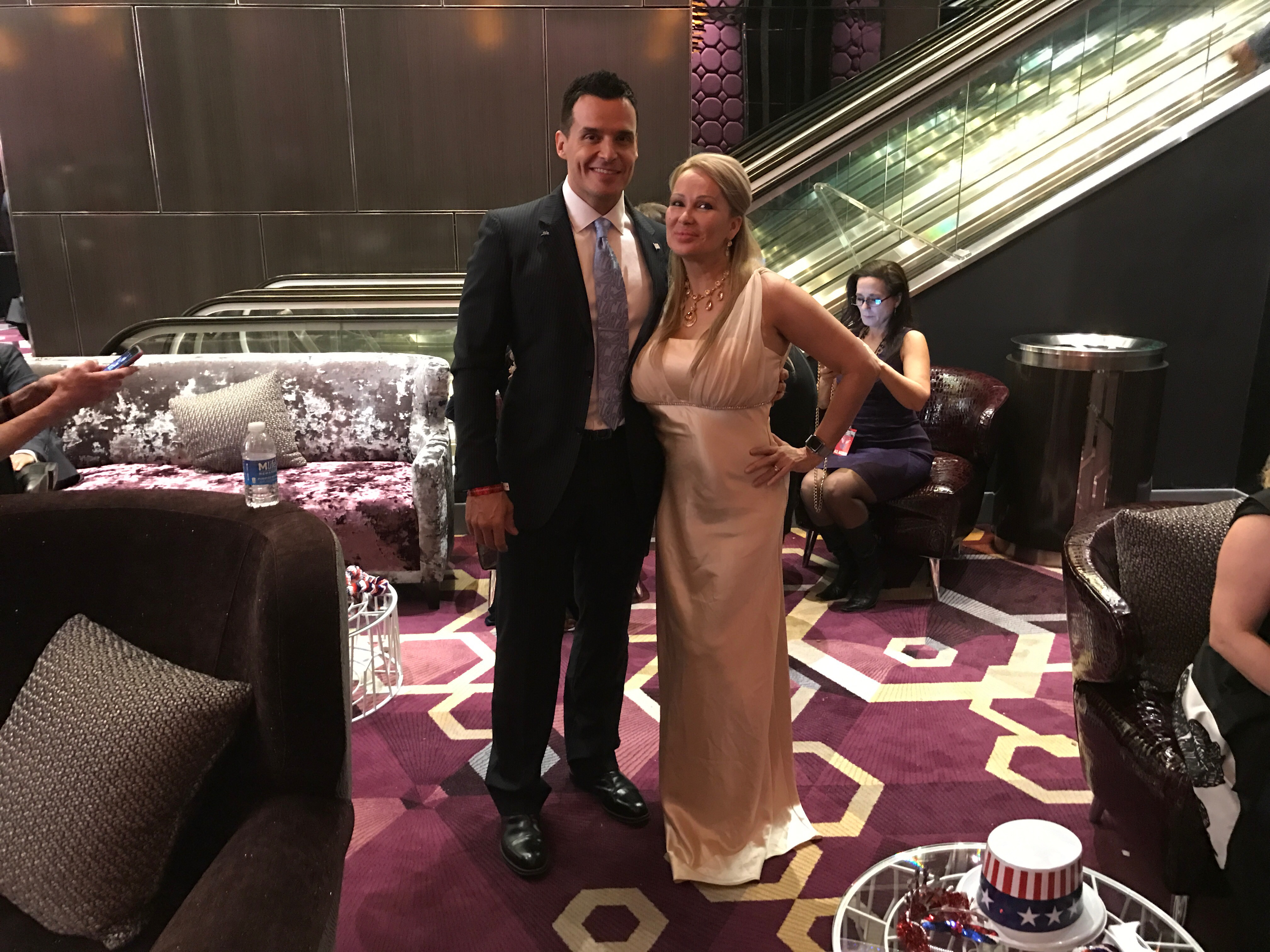 Antonio Sabato Jr and Lisa Christiansen