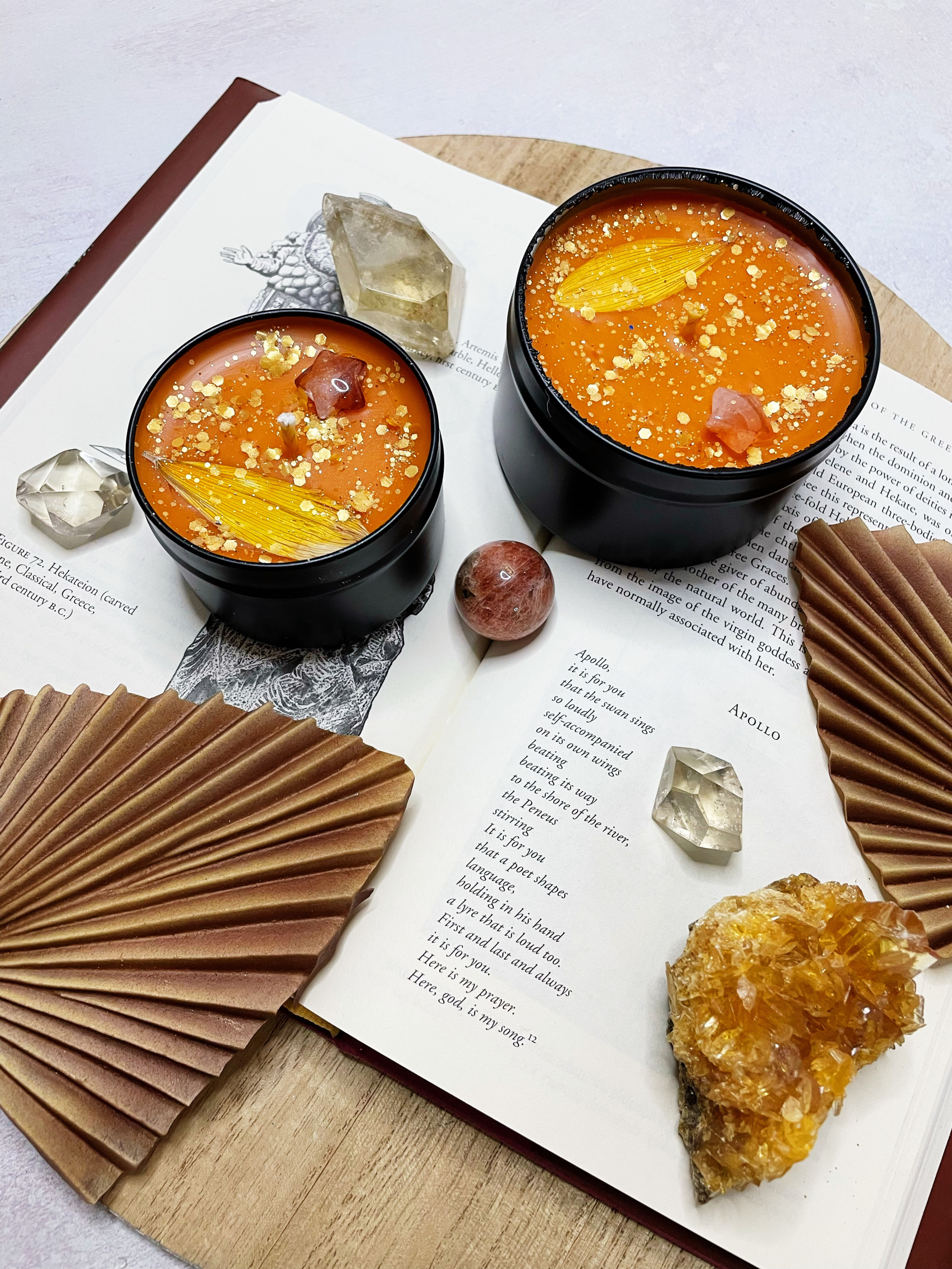 Apollo God of the Sun Candle