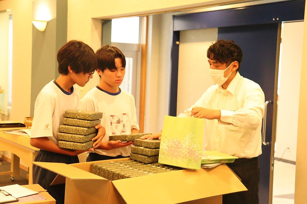 職場体験学習（人吉第二中学校）