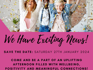 😊 WE HAVE EXCITING NEWS... And You Are Invited to be Part of This Inspiring Event!