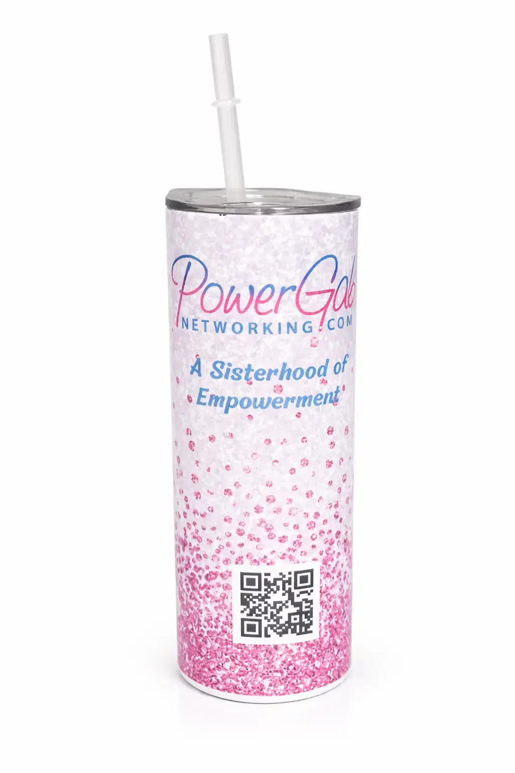 White Tumbler PowerGals