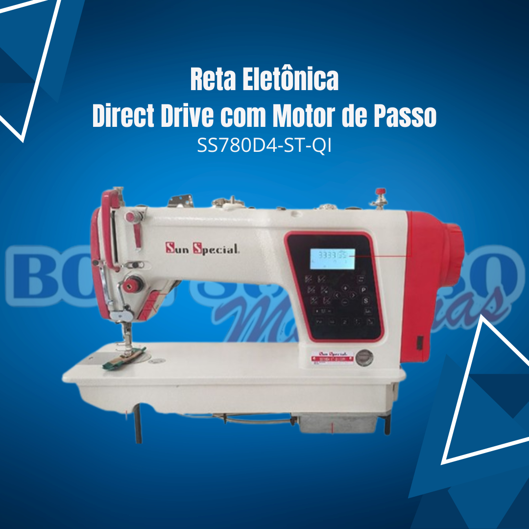 Reta Eletrônica Direct Drive com Motor de Passo