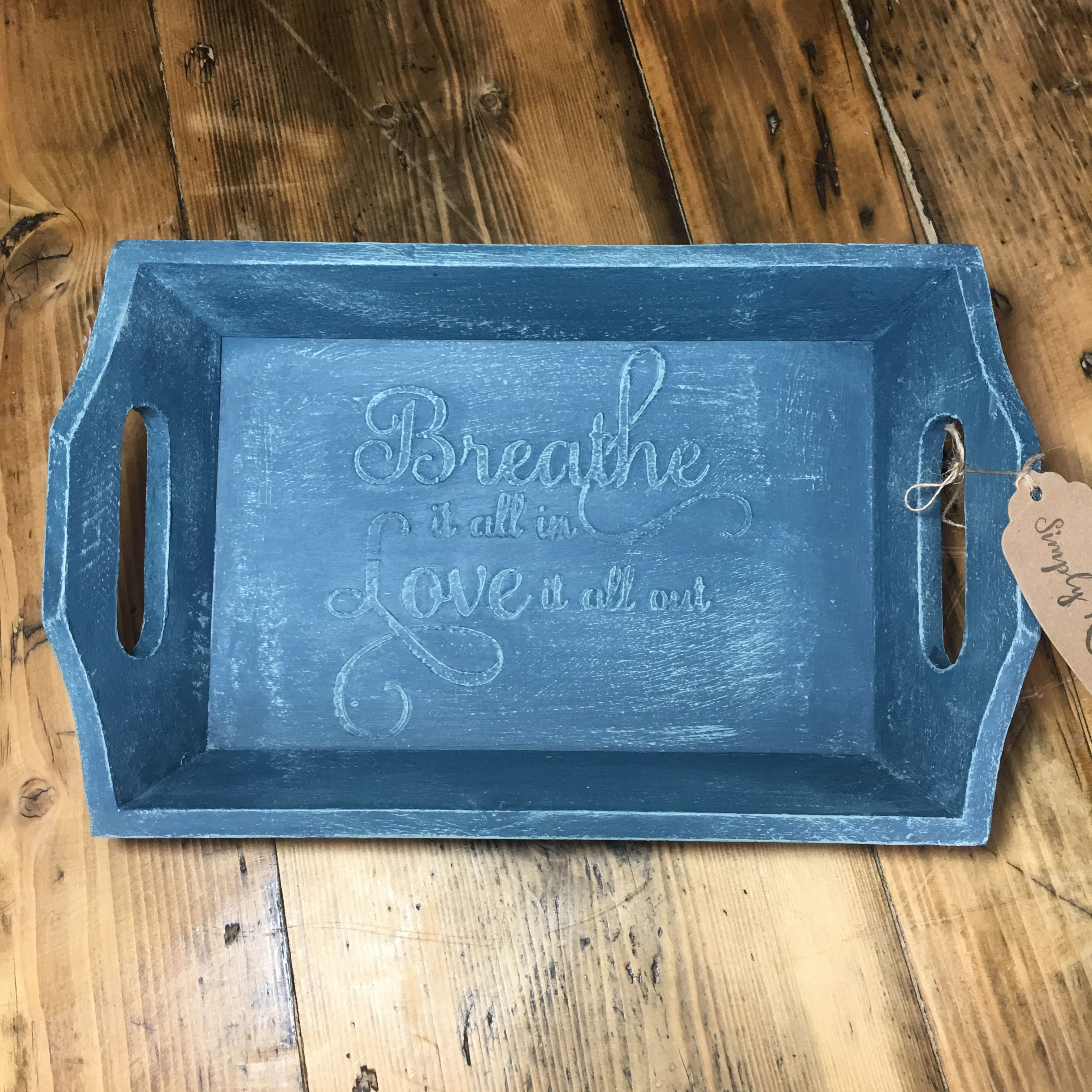 Hand painted tray - Small