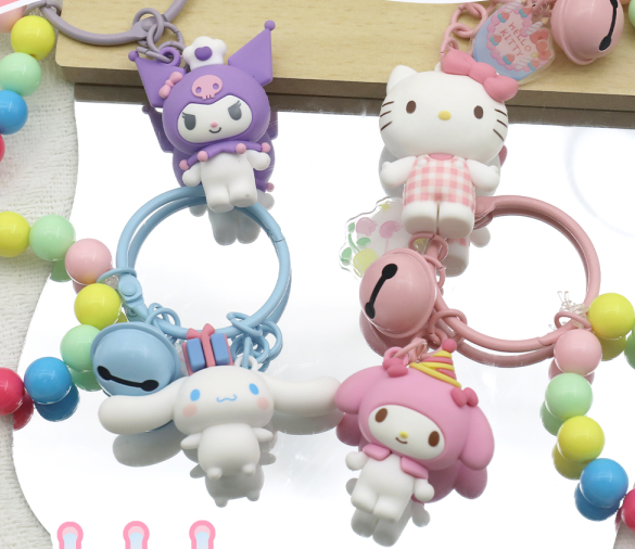 Sanrio Hello Kitty 50th Anniversary Colorful Keychain Series