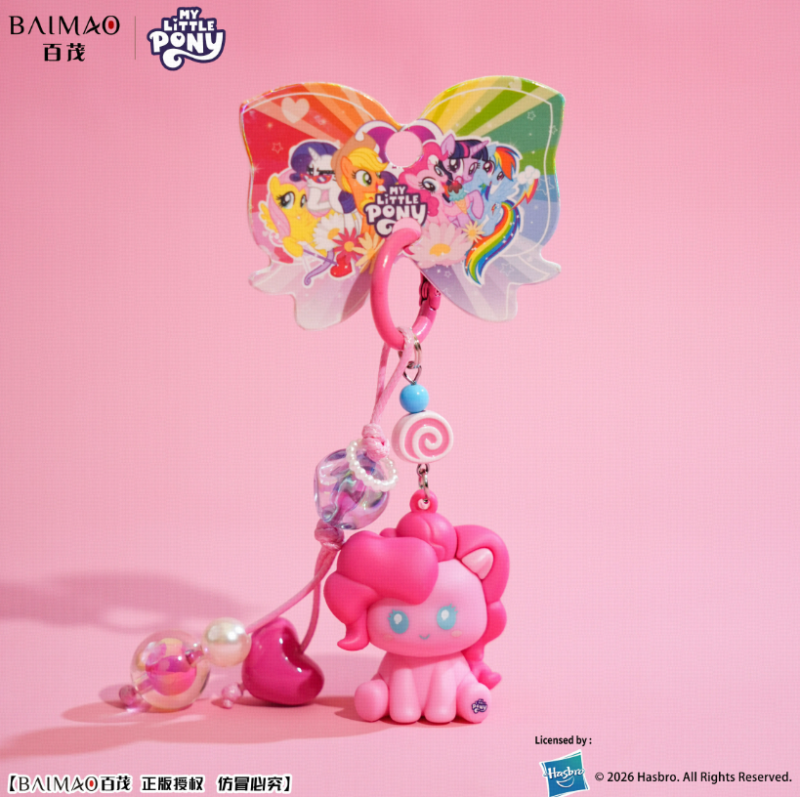 My Little Pony Cute Braided Charm Pinkie Pie Edition