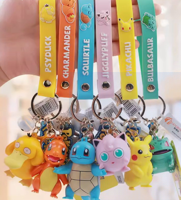 Pokémon 3D Keychain Series