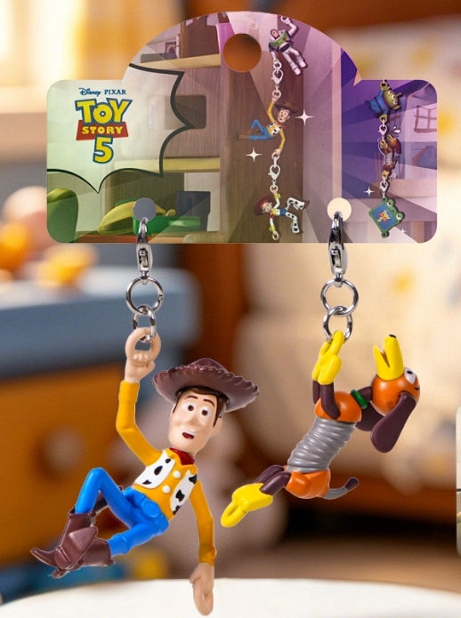 Toy Story Climbing Charm Woody & Slinky Dog Edition