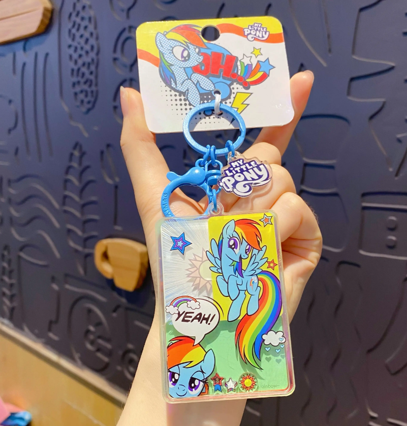 Thumbnail: Official My Little Pony Acrylic Shaker Charm Rainbow Dash Edition