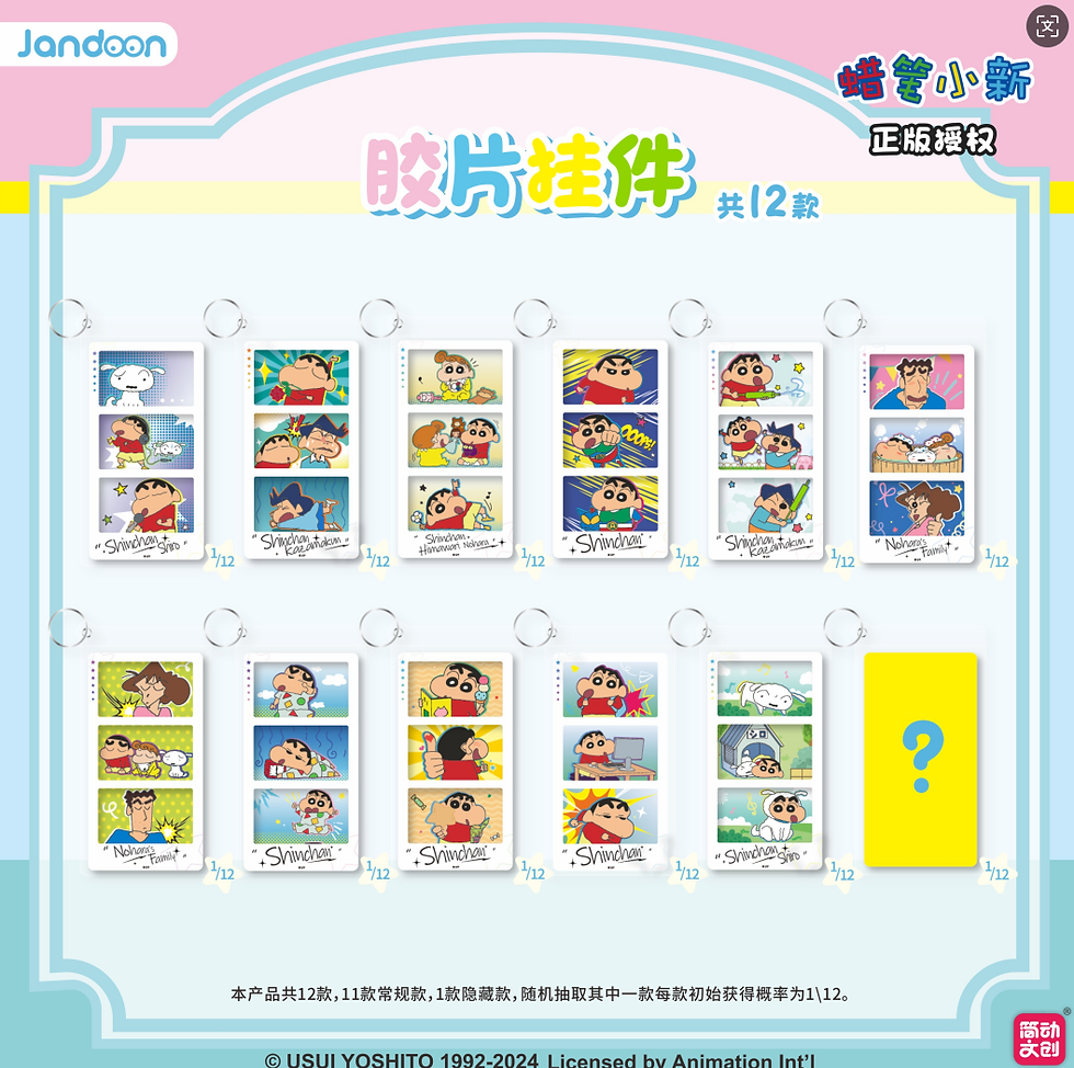 Thumbnail: Crayon Shin chan Film Strip Charm