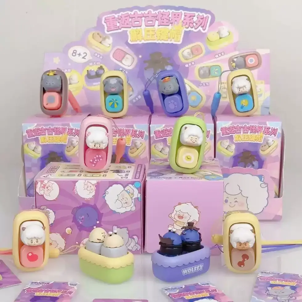 Pleasant Goat Stress Relief Keycap Return to Gugugu World Edition