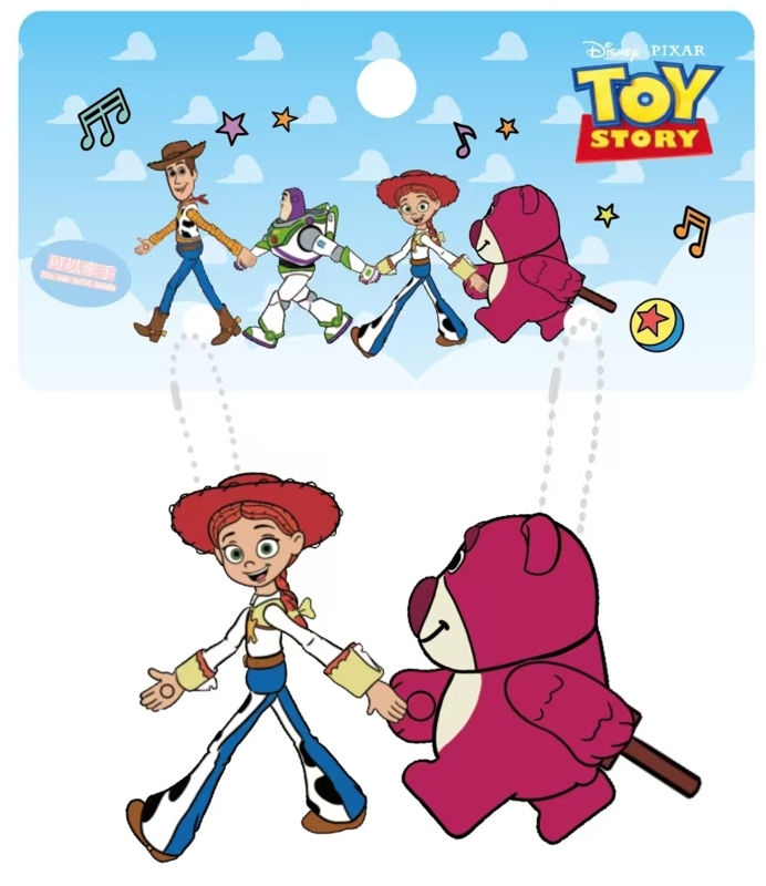 Toy Story Hand Holding Charm Jessie & Lotso Edition