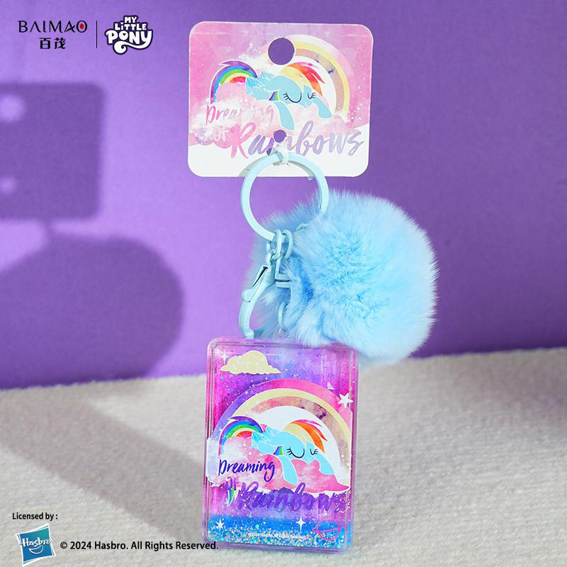 Official My Little Pony Liquid Sand Mahjong Charm Rainbow Dash Edition
