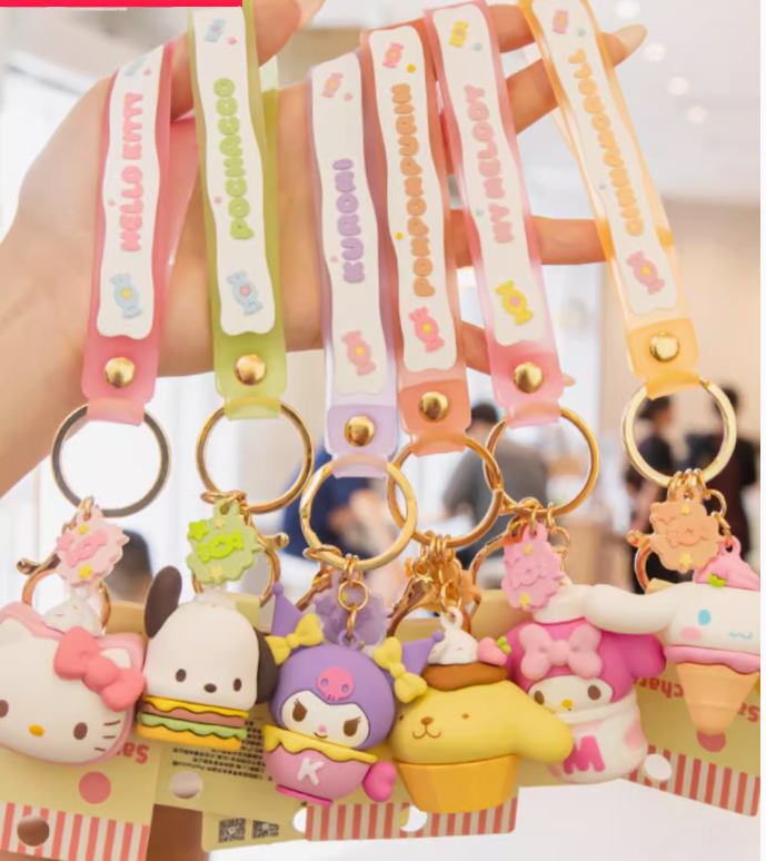 Sanrio Snack Series Keychain