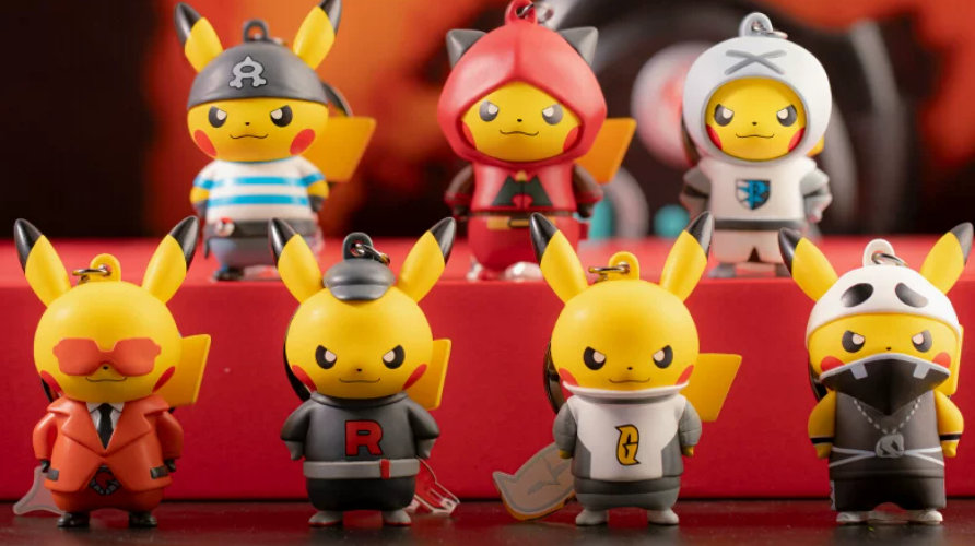 Pokémon Villain Series Keychains