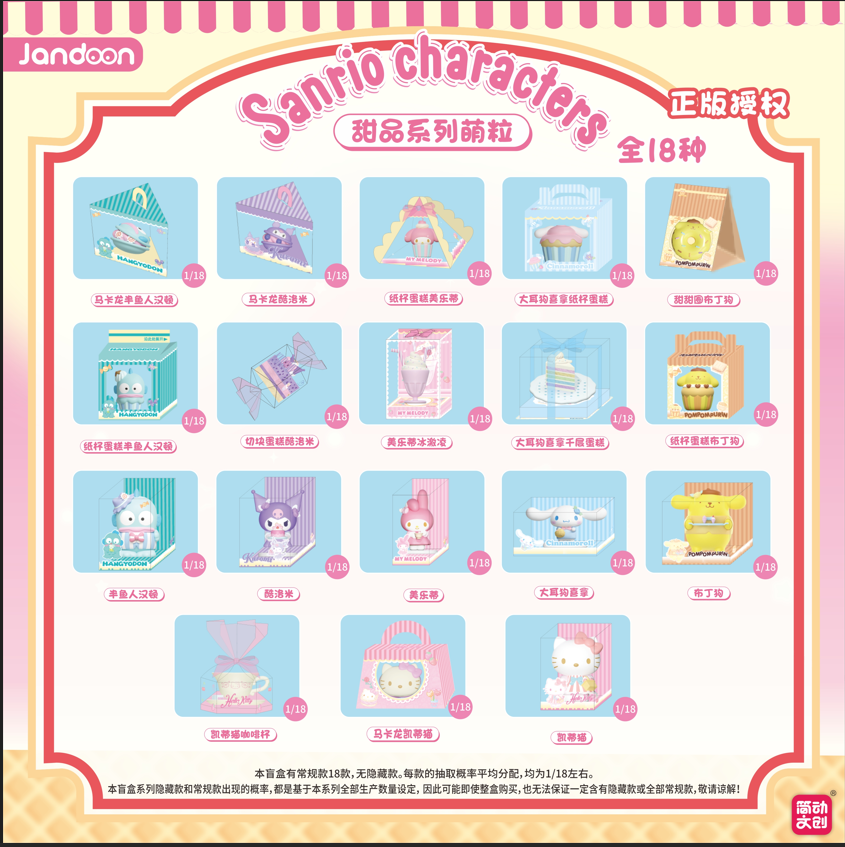 Sanrio Dessert Mini Figure Series
