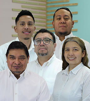 Consejeros de la Iglesia, Mario Sapon, Christopher Ixcamparij, David Aguilar, Victor Caniz, y Yusesver Contreras