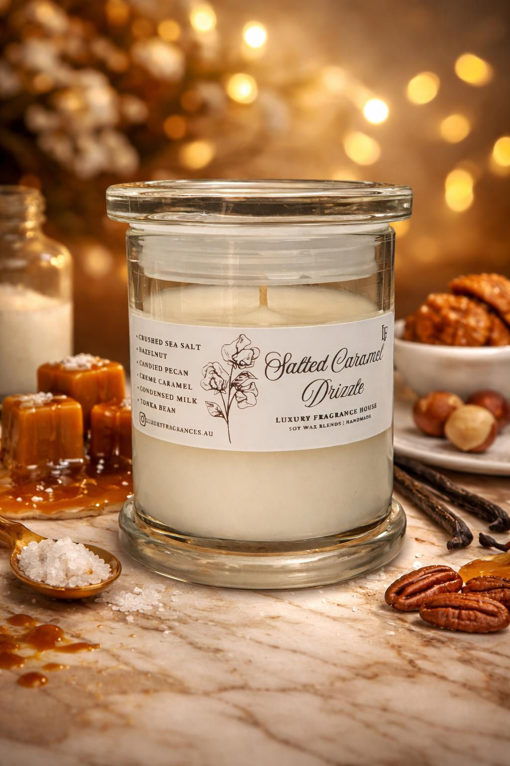 French Monaco – Clear Glass (Medium Flat Top) | 165g