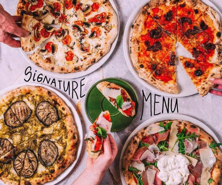 Arranged Food and Objects