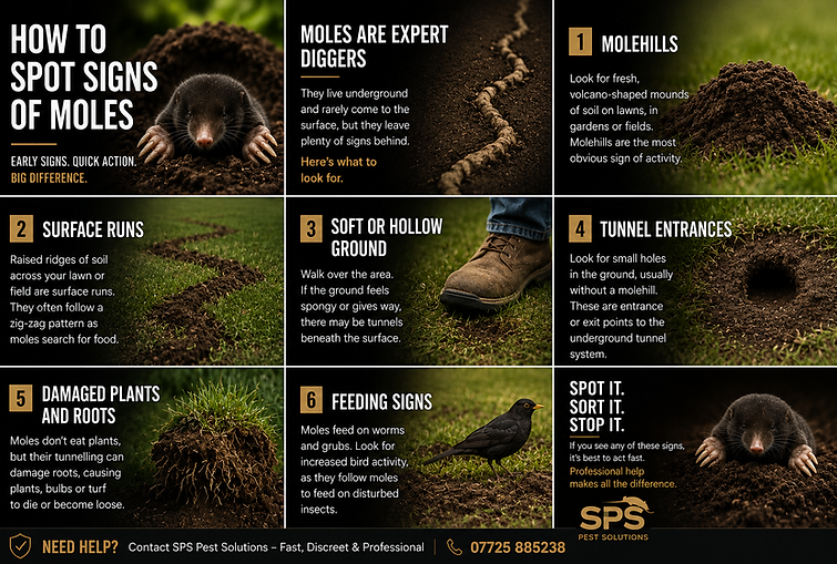 Moles.