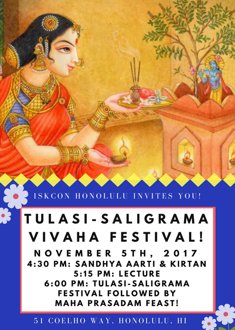 Tulasi-Saligrama Vivaha Festival