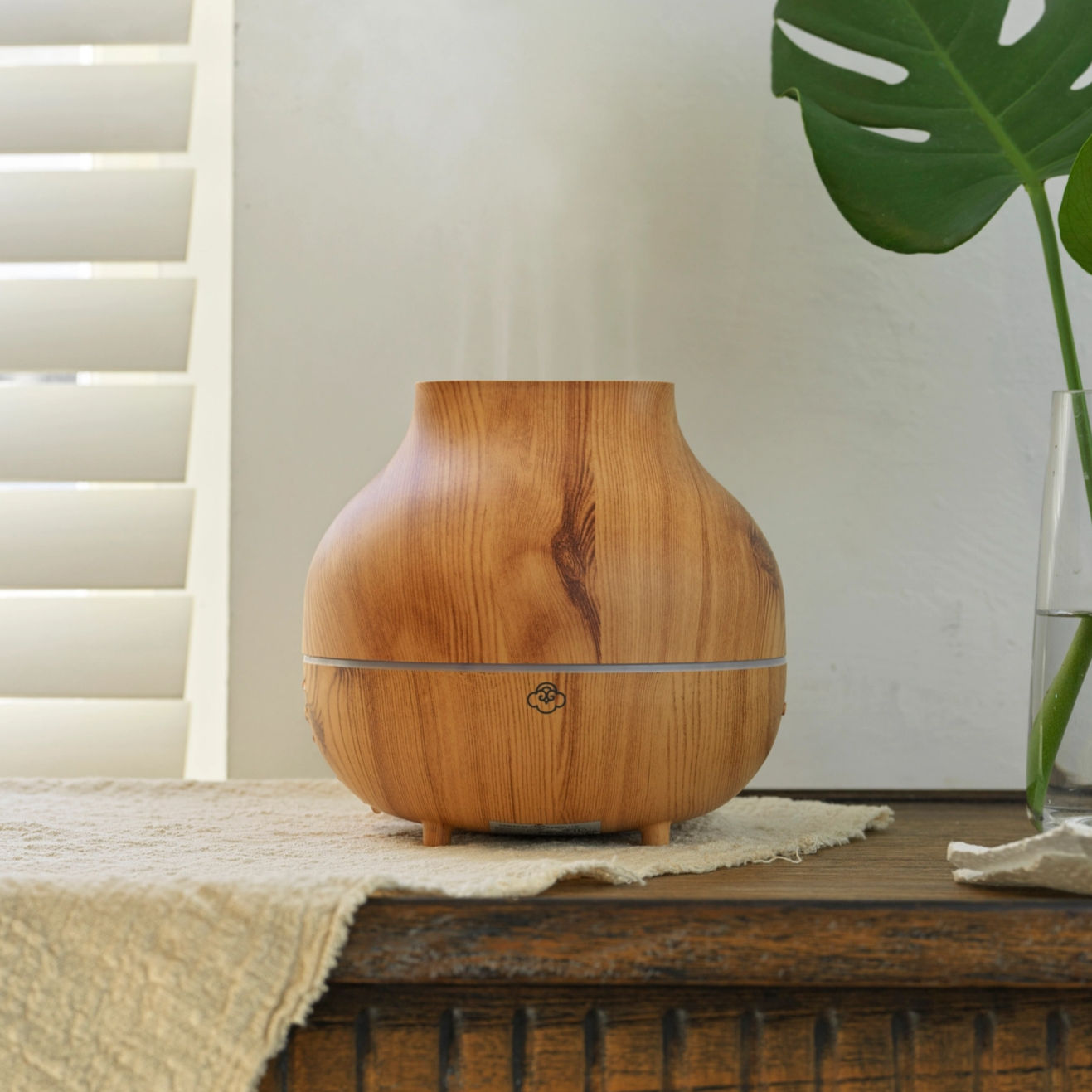 Light Wood Ultrasonic Aroma Diffuser