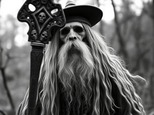 long beard man