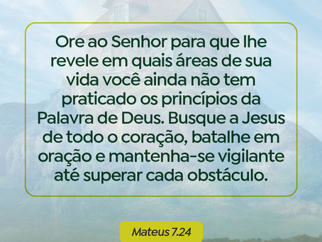 31 dias de oração - 29° dia