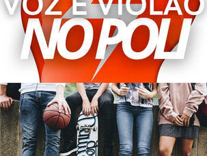 Voz e violão no Poli