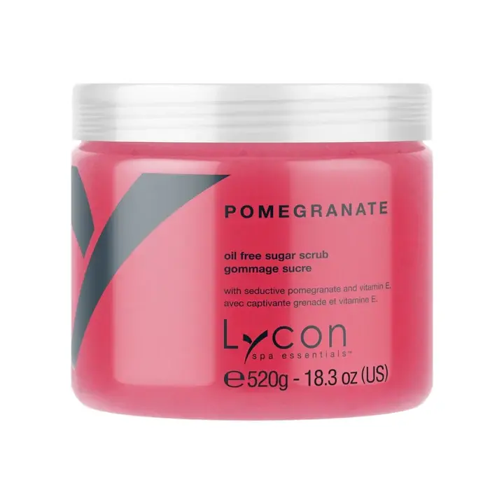 Lycon  Pomegranate oil free sugar scrub 520g